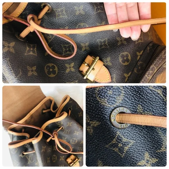 "SOLD"🎁Louis Vuitton Monogram Montsouris GM Backpack 🎈 - Picture 13 of 16